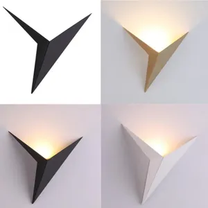 Wall Lamp Nordic Minimalist 3W AC85-265V Indoor Sconce Lamps Aisle Lights Corridor Bedside Reading Light Fixtures