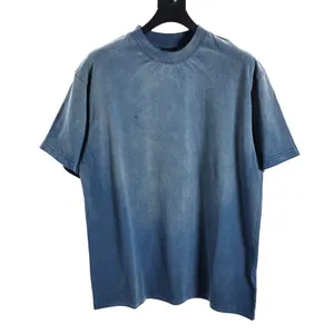 T-shirt da uomo Plus Tees Polo T-shirt rotonda taglie forti collo ricamato e stampato abbigliamento estivo in stile polare con puro cotone da strada 76756