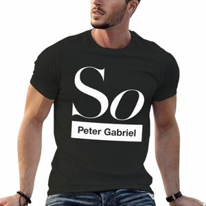 Neue Peter Gabriel - So T-Shirt-Shirts Grafik-T-Shirts Kurzes T-Shirt schlichtes T-Shirt schwarze T-Shirts Herren lustige T-Shirts w1XR #