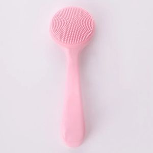 2024 Facial Cleansing Brush Skin-friendly Blackhead Removing Handheld Brush Gentle Exfoliating Facial Cleansing Brush for Girl Facial