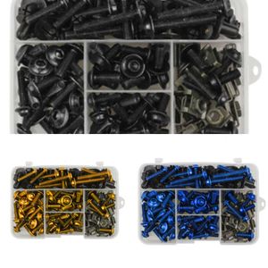 Upgrade Other Motorcycle Parts 190Pcs Complete Fairing Bolts Screw For Kawasaki Zx6r Zx7r Zx9r Zx10r Zx12r Zx14r Versys 650 Ninja 650R 1000 Z750 Z1000 Zzr600