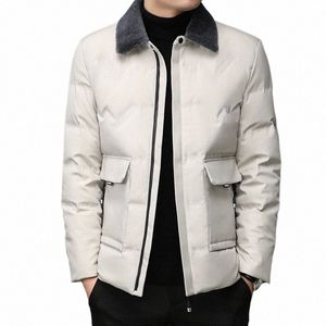 agradável para baixo casacos homens pato branco para baixo jaqueta inverno quente jaqueta busin casual roupas masculinas cor sólida para baixo casacos jaqueta j8rk #