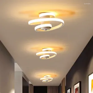 Taklampor Modern LED AISLE Hembelysning Nodisk yta monterad för sovrummet vardagsrumskorridorljus balkong