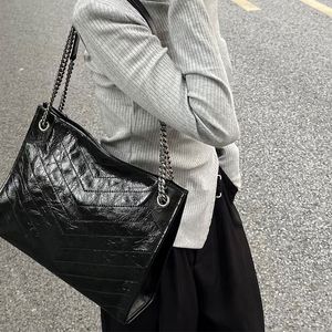 Swobodne sumy ultra duża pojemność torba damska luksusowa torba na ramię