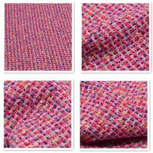 Fabric Fancy Yarn Weave Fabrics For Sewing Per 50cm Tweed Thick Width 58 Inches Quilting For Patchwork DIY Cloth Overcoat Full Dress