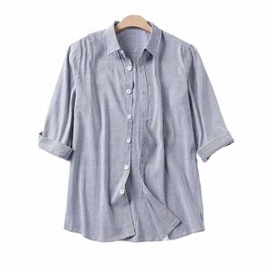 Camicia oversize autunno-estate Uomo 7XL 130KG 6XL 5XL Camicie in lino Cott a9cr #