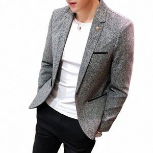 2023 Men Suit Jacket Casual Blazers Men Formal Jacket Popular Design Men Dr Suit Coats Busin Mens Blazer Plus Size S-4XL 21BC#