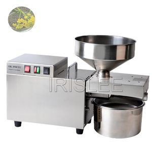 220v Electric Oil Extractor Automatic Oil Press Machine For Home & Commercial Use Sesame Canola Sunflower Seeds Peanuts Walnuts