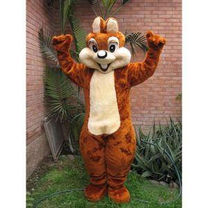 Maskottchenkostüme Schaum CHIPMUNK EICHHÖRNCHEN Cartoon Plüsch Weihnachtskostüm Halloween Maskottchenkostüm