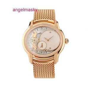 Gentlemen AP Na ręka 77244or.gg.1272or.01 Millennium Series 18K Rose Gold Frost Gold Opal Stone Manual Mechanical Women Watch