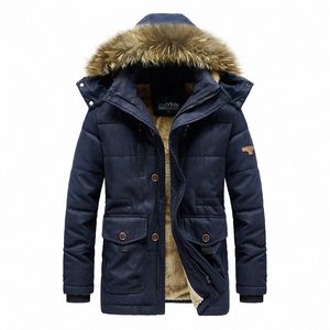 inverno 2021 Casual Parka giacca a vento maschile giacca da uomo spessa Fi soprabito classico antivento manica Lg Busin MOOWNUC 72dK #