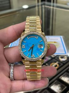 إصدار VIP Watch 2024 متاح 18 كيلو 24K الثمين المعدني Mosan Diamond SILD SILP STRAP 5711 5712 5168 4130 26331 3235 3135 MOVIET