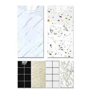 Adesivi 10/20x autoadesivi imitazione marmo piastrelle in ceramica adesivo impermeabile a prova d'umidità carta da parati cucina casa parete arredamento bagno