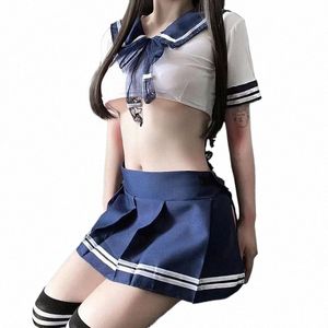 sexy Maid Dr Schoolgirl Uniform Cosplay Costume Babydoll Lingerie Porno Role Play Exotic Lingerie Women Underwear k0Y3#