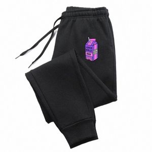 suco WRLD Carta Impressão Fi Calças Masculinas Casuais Ao Ar Livre Elástico Respirável Sweatpants S-3XL P7un #