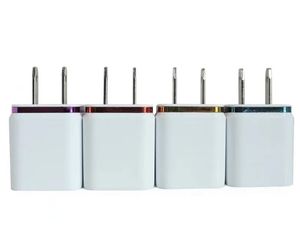 Домашний адаптер для двух настенного зарядного устройства, вилка США, ЕС, 2,1 А, 2 порта переменного тока для Iphone, Samsung Galaxy Note, LG, планшета, Ipad