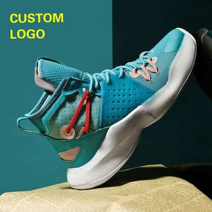 2024 Scarpe da basket da uomo con taglio alto di ultimo design, morbide scarpe da ginnastica con suola solida dalla fabbrica cinese per l'inverno, l'estate e l'autunno