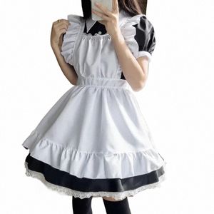 cosplay sexig kaffe maid roll spela uniform kawaii kläder för lolita flicka plus size cosplay maids outfit anime costumes s-5xl p2lv#