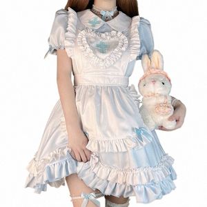 Alice Cosplay Costume Lolita Dr Maid Apr Fantasia Karnavalı Halen Kostümleri Kadınlar H7X1#