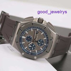 Orologio da polso AP senza tempo Royal Oak Offshore Series 26400IO.OO.A004CA.02 Orologio da uomo meccanico automatico in ceramica metallo titanio 26400IO