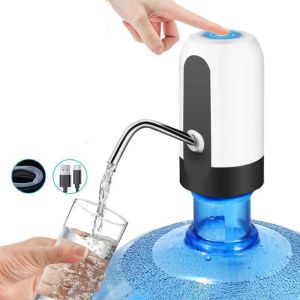 Curtains Automatic Water Dispenser Electric Water Pump Button Control Usb Charge Kitchen Office Outdoor Drink Dispenser Wine Extractor