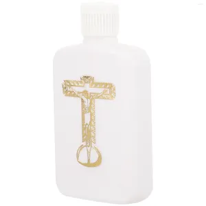 Vases Holy Water Refillable Glass Filling Small Plastic Catholic Container Travel Decor