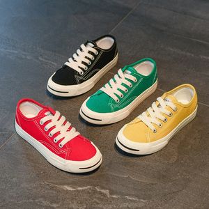 Canvas baby barn skor som kör svart färg spädbarn pojkar flickor småbarn sneakers barn skor fotskydd casual skor w1i3#