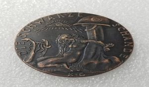 Niemcy 1920 Pamięci Moneta Black Shame Medal Srebrna Rzadka kopia Monety Home Dekoracja Akcesoria 8820252