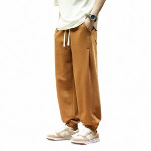 sports Casual Pants Men 2023 New Loose-toe Plus Size Japanese Underwear Spring Fattening Pants. e92G#