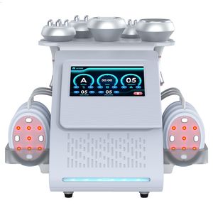 Professionell 6 i 1 Cavitation Machine 80k Laser RF Fat Lipo Ultrasonic Body Slimming Equipment