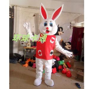 Mascot Costumes Mascot Costumes Foam Easter Bunny Rabbit Cartoon Plush Christmas Fancy Dress Halloween Mascot Costume NHD