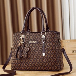 Ladies Bag Female Handbag New Senior Sense Of Large-capacity Women's Bag Single Shoulder Crossbody Bag 040224