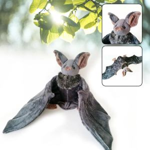 Naklejki Nowe The Big Bat Plush Doll Soft Sruffed Doll Halloween Home Domowa Decor Dekor Holiday Prezent dla dzieci