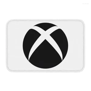 Carpets Classic Xbox Logo Doormat Anti-Slip Entrance Kitchen Bath Door Floor Mats Video Game Gamer Lover Living Room Rug Carpet Footpad