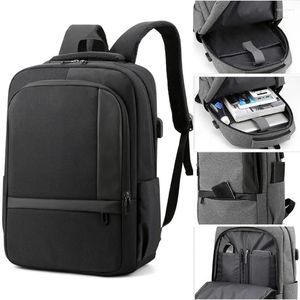 Mochila homens multifuncional 16 polegadas laptop viagem de negócios notebook saco de carregamento usb pacote escolar para mulheres masculinas