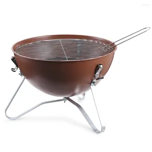 Cookware Sets Portable Outdoor Camping Ball Shaped Barbecue Stove With Braising And Baking Integrated Wholesale