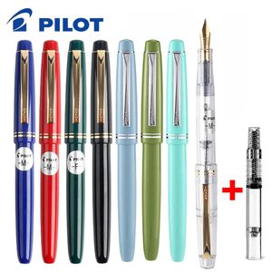 Original Pilot Fountain Pen Italian Style 78G Ink Metal Nib School Stationery Writing Smooth Calligraphy Set Office Supplies 240319