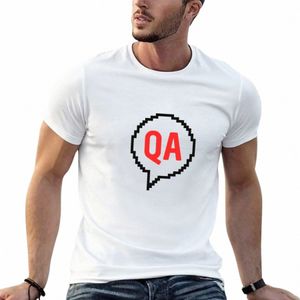 qa Bubble T-shirt grafica taglie forti semplici magliette bianche da uomo n6lK #