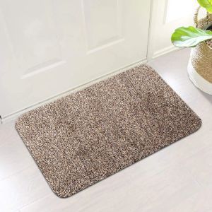 Mats Super Absorbent Magic Door Mat Microfiber Clean Step Super Mat Washable Doormat Carpet Hushåll Mattan Drop Frakt