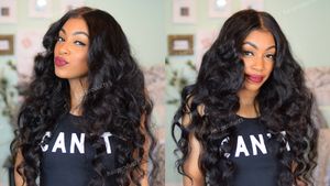 13*4 Hot-Selling European och American Wigs For African Ladies With Lace Front Chemical Fiber Long Curly Hair Wig Wig Wig Chemical Fiber High-End Korean High Temperature