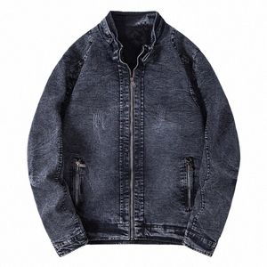 Elena Store Denim Men JACJE ZAGRUCHOWANIE NOWOŚĆ MODEL CATT CATK MATETOR Wysokiej jakości męski Casual Classic Dżinsy Ubranie 57QW#