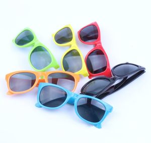 Children Sunglasses Fashion Full Frame Solid color baby Boys girls glasses kids Plastic eyeglasses Z45133767076