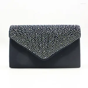 Shoulder Bags 2024 Women Evening Bag Party Prom Wedding Lady Clutch Envelope Handbag Gift Ladies Formal