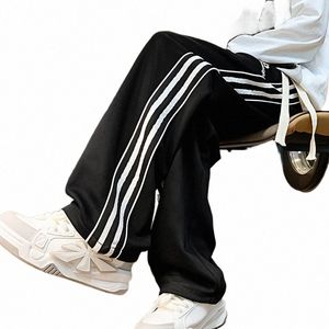 Nova Primavera Mens Slim Fit Sweatpants Patchwork Jogging Hip Hop Corredores Pantal Homme Calças Drop Ship LBZ36 m6kx #