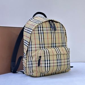 Luxuriöser Designer-Rucksack, Diamantgitter, für Herren und Damen, hohe Kapazität, Reiserucksack, modisch, mit Blumenmuster, für Studenten, Schultasche, Business-Latop-Tasche