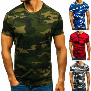 Camoue 3D impresso camiseta masculina casual o-pescoço camisa de manga curta super secagem rápida verão roupas esportivas 2021 82S2 #