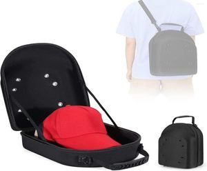 Depolama torbaları şapka kasası seyahat beyzbol kapakları taşıyıcı şapkalar organizatör kutusu top kapağı bavul tutucu omuz kayışı ile çanta taşıma fo6649595
