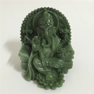 Rzeźby ganesha posąg słonia bóg Buddha rzeźba figurka sztuczna kamień rzeźbione dekoracyjne posągi do dekoracji domu dar fengshui