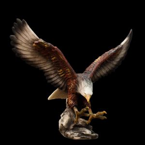 Sculptures Nordic Resin Eagle Animal Statue, Golden Eagle, Falcon Craft, Sculpture Ornaments, Home Decorations, Christmas, Halloween