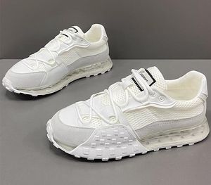 مصمم الرجال الصيف الجري أحذية أحذية أحذية أحذية شبكية جمل الرياضة البيضاء أحذية خفيفة الوزن